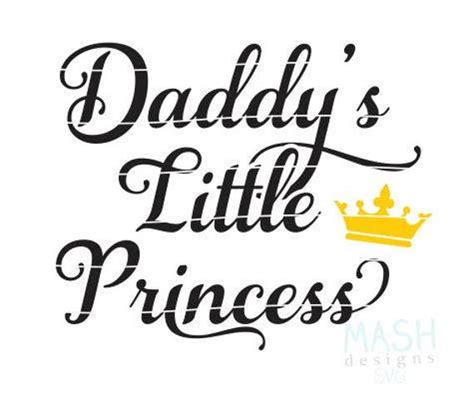 643 daddy s little princess svg free svg file 31mb