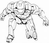 Coloring Hulkbuster Pages Iron Man Getdrawings sketch template