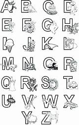 Illuminated Letters Coloring Pages Printable Letter Alphabet Abc Getcolorings sketch template