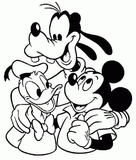 kids coloring pages mickey mouse clubhouse clip art library