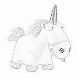 Unicorn Coloring Stuffed Pages Filminspector Unicorns Downloadable Despicable Plush Inches There High sketch template