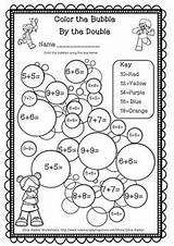 Doubles Worksheets Maths sketch template