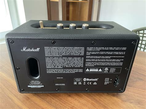 marshall acton iii test modern speaker  vintage garb