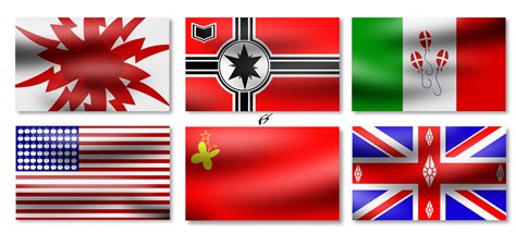 ww ponified flags  fluttzkrieg  deviantart