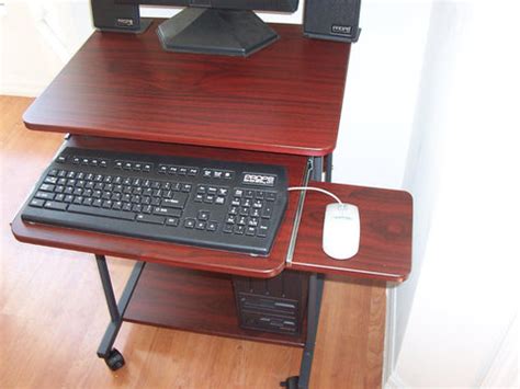 sts  mini compact computer desk laptop desk  small spaces