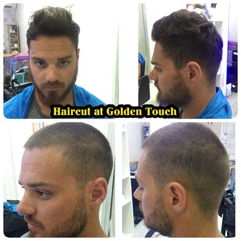 haircut for men golden touch massage and beauty salon