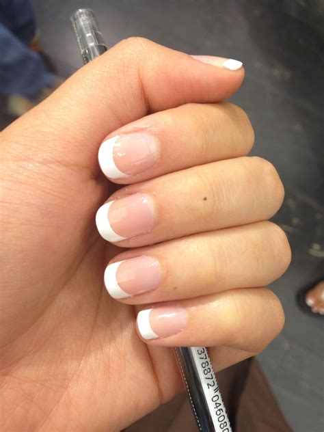 French Tips I Think Look Better On Long Nails If U Have