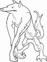 Werewolf Werewolves sketch template