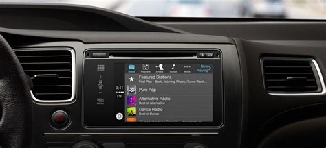 apple introduces carplay  integrated ios infotainment system  iphone