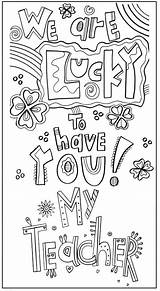 Teacher Coloring Pages Appreciation Teachers Quotes Printable School Year Coloringpagesfortoddlers Good sketch template