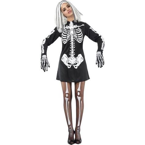 Deguisement Halloween Squelette Femme Achat Vente Jeux Et Jouets