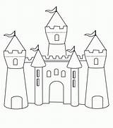 Schloss Ausmalbilder Letzte Seite sketch template