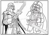 Darth Vader Lego Packers Battlefront Stormtrooper Getcolorings Colorings Divyajanani sketch template