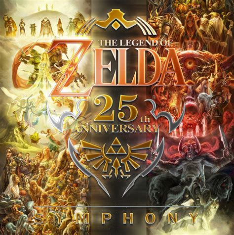 Zelda 25th Anniversary Symphony Album Cover The Legend
