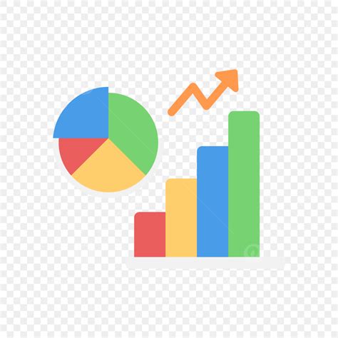 grafik bisnis statistik grafik batang pertumbuhan png  vektor