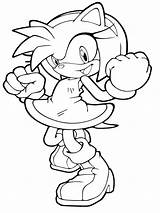 Sonic Coloring Pages Hedgehog Characters Amy Shadow Printable Gun Baby Kids Water Color Silver Rose Colouring Wars Star Print Character sketch template