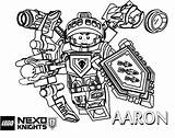 Coloring Lego Pages Knight Knights Popular Nexo sketch template