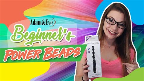 beginners power beads for your first time anal sex youtube