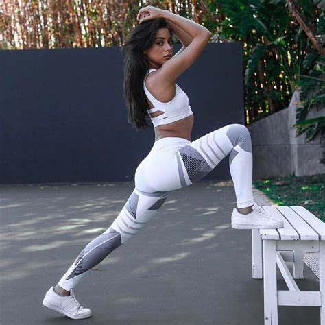 Yoga Pants Printed Women High Waist Fitness Sport Leggings Running