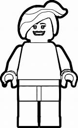 Lego Coloring Pages Girl Woman Printable Choose Board Wecoloringpage sketch template