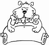 Fat Getdrawings Dog Drawing sketch template