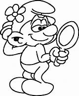 Smurf Coloring Vanity Pae Hi Pages Wecoloringpage Cartoon sketch template