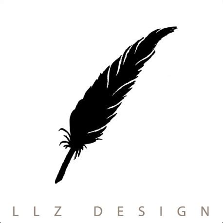 llz stencil   simple nice classic feather     cm
