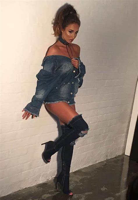 towie s megan mckenna shows off killer cleavage in skimpy lingerie daily star
