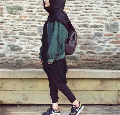 sporty hijab casual hijab lazy hijab  sneakers hijab hijab