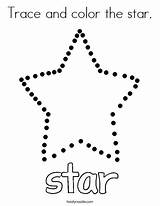 Star Shape Twisty Noodle Tracing sketch template