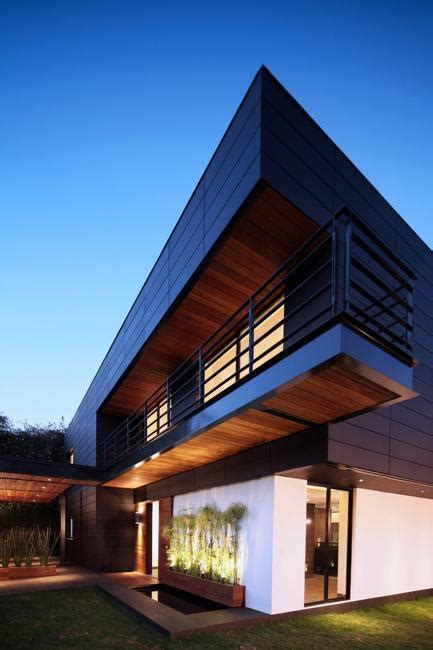 contemporary house design  exterior ceramic panels
