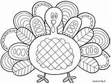 Thanksgiving sketch template