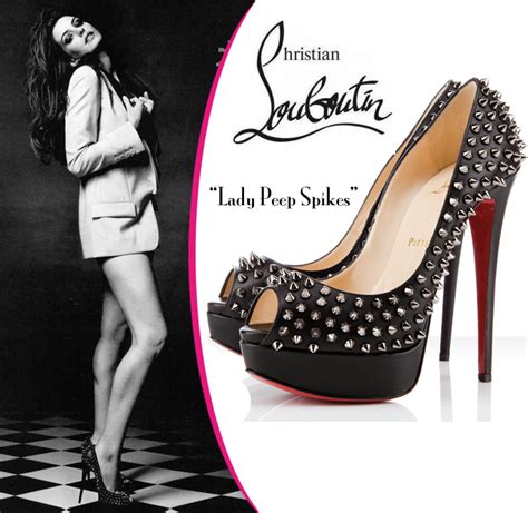fashion gossip my new love the lady peep spikes by louboutin