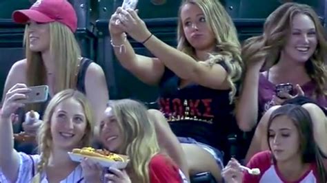 Sorority Girls Take Selfies During Baseball Game What S Trending Now