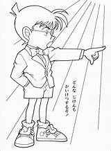 Conan Detective Coloringonly sketch template