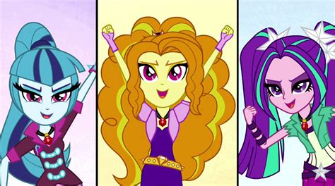 dazzlings   pony friendship  magic wiki wikia