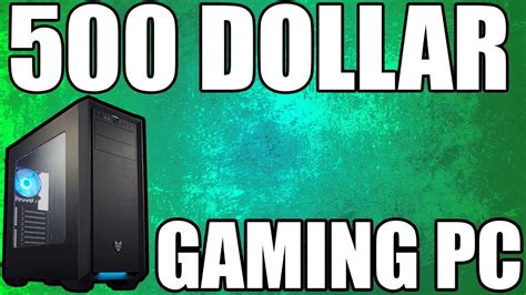 dollar budget gaming pc  console killer p gaming ultra settings youtube