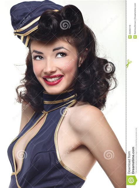 sailor pin up style retro girl royalty free stock images image 25265119