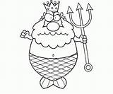 Coloring Poseidon God Library Clipart Neptune Cartoon Pages Popular sketch template