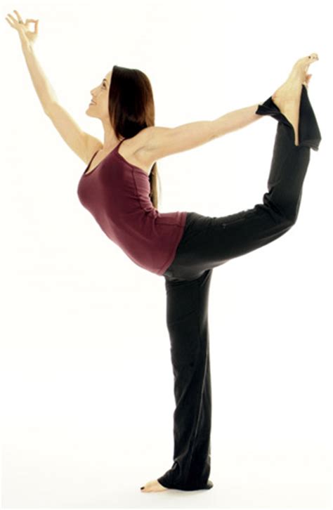 yoga royal dancer pose