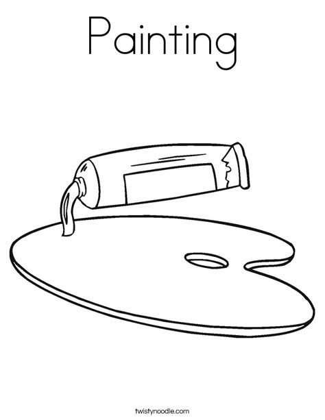 paint coloring book coloring pages