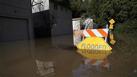 west coast storms cause flooding relieve drought