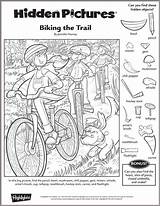 Kids Objects Objetos Escondidos Biking Trail Toolbox Books Trails Reindeer Discrimination Colouring sketch template