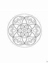Coloring Pages Painting Silk Mandala Turned Already Been Into Has sketch template