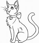 Cats Kucing Comel Mewarna Gcssi sketch template
