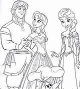 Coloring Frozen Pages Elsa Disney Popular Gif sketch template