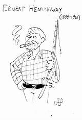 Ernest Hemingway Emperornortonii Sketch Deviantart Stats sketch template