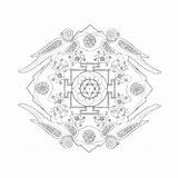 Shambhala Printable Coloring Matangi Knowledge Access Above Click sketch template