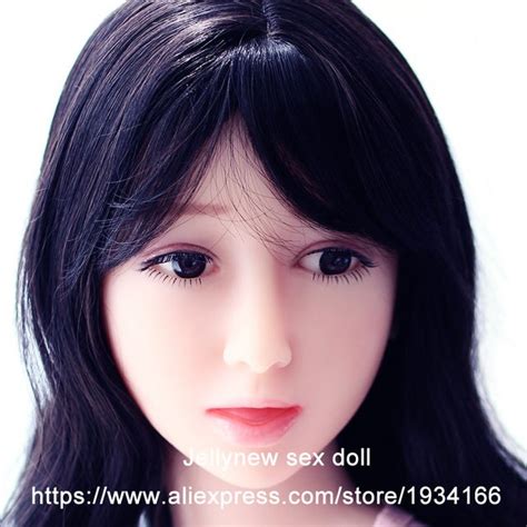 Real Silicone Doll Head In Sex Dolls Sex Product Accessories Solid
