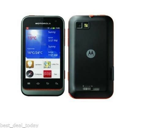 motorola defy mini xt unlocked gsm phone  android  os black  sale  ebay